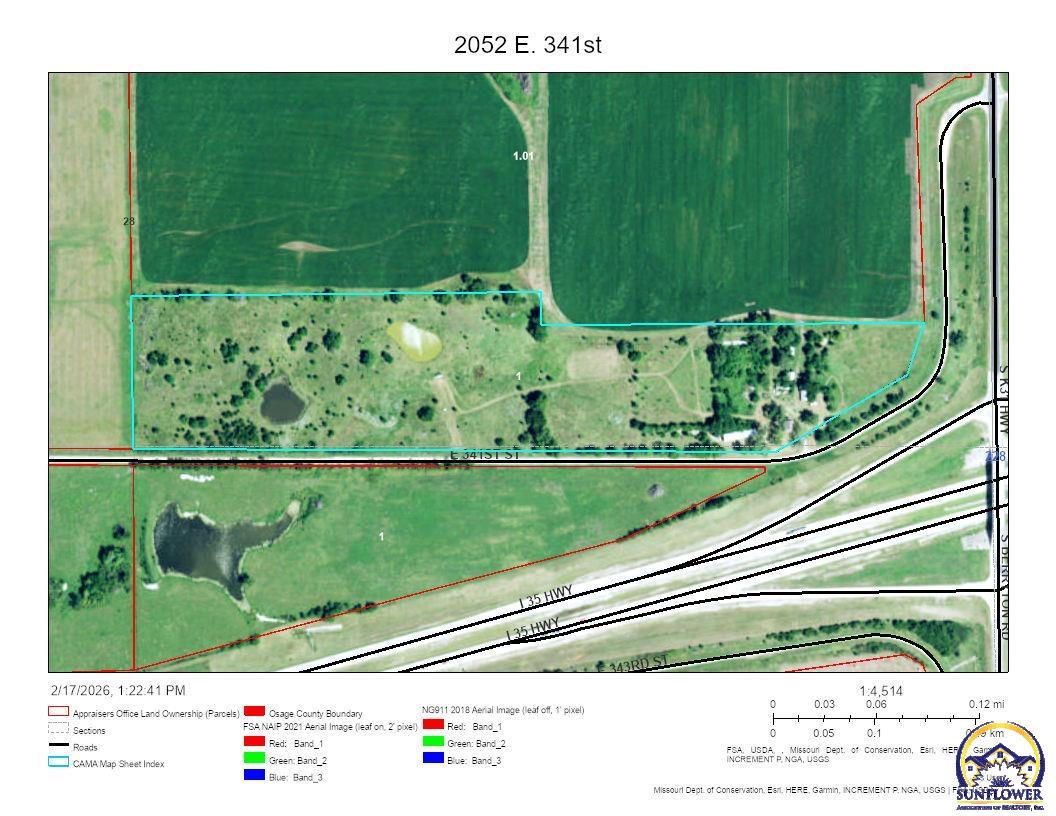 2052 E 341st ST, Melvern, KS 66510