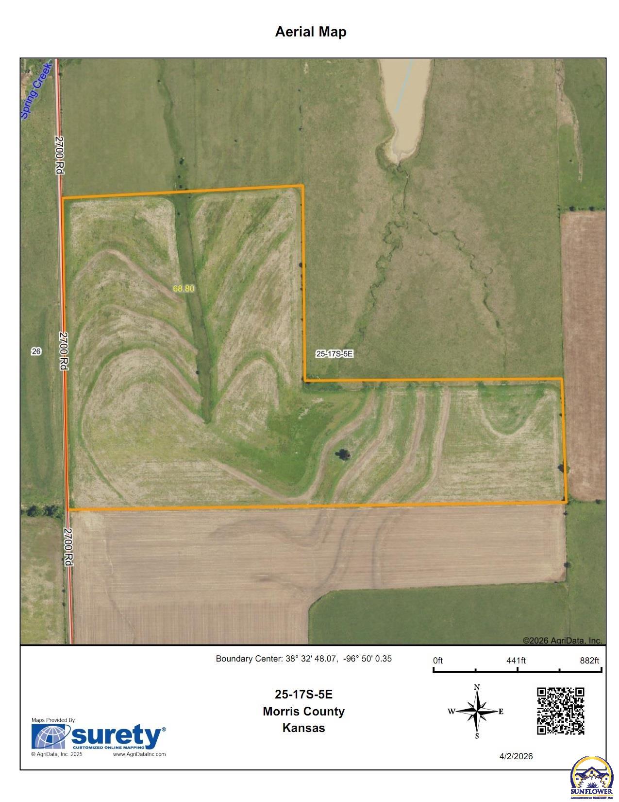 2345 S 2700 Rd, Burdick, KS 66838